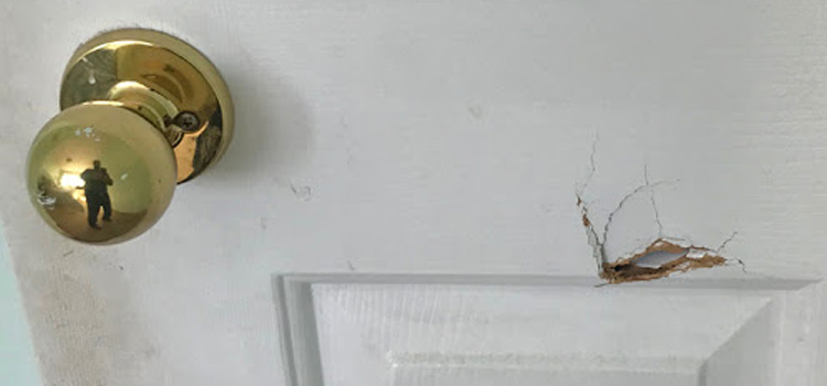 interior door hole repair Santa Clara